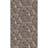 Goldenes geometrisches Muster