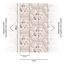 Roségoldenes geometrisches Muster