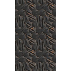 Vliestapete 'The Wall II' 3D Grafik schwarz 3-teilig 159 x 280 cm