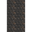 Verkleinertes Bild von Vliestapete 'The Wall II' 3D Grafik schwarz 3-teilig 159 x 280 cm
