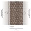 Braune Tapete mit geometrischem Muster