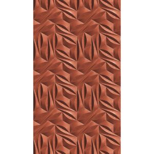 Vliestapete 'The Wall II' Grafik rot 3-teilig 1,59 x 2,80 m