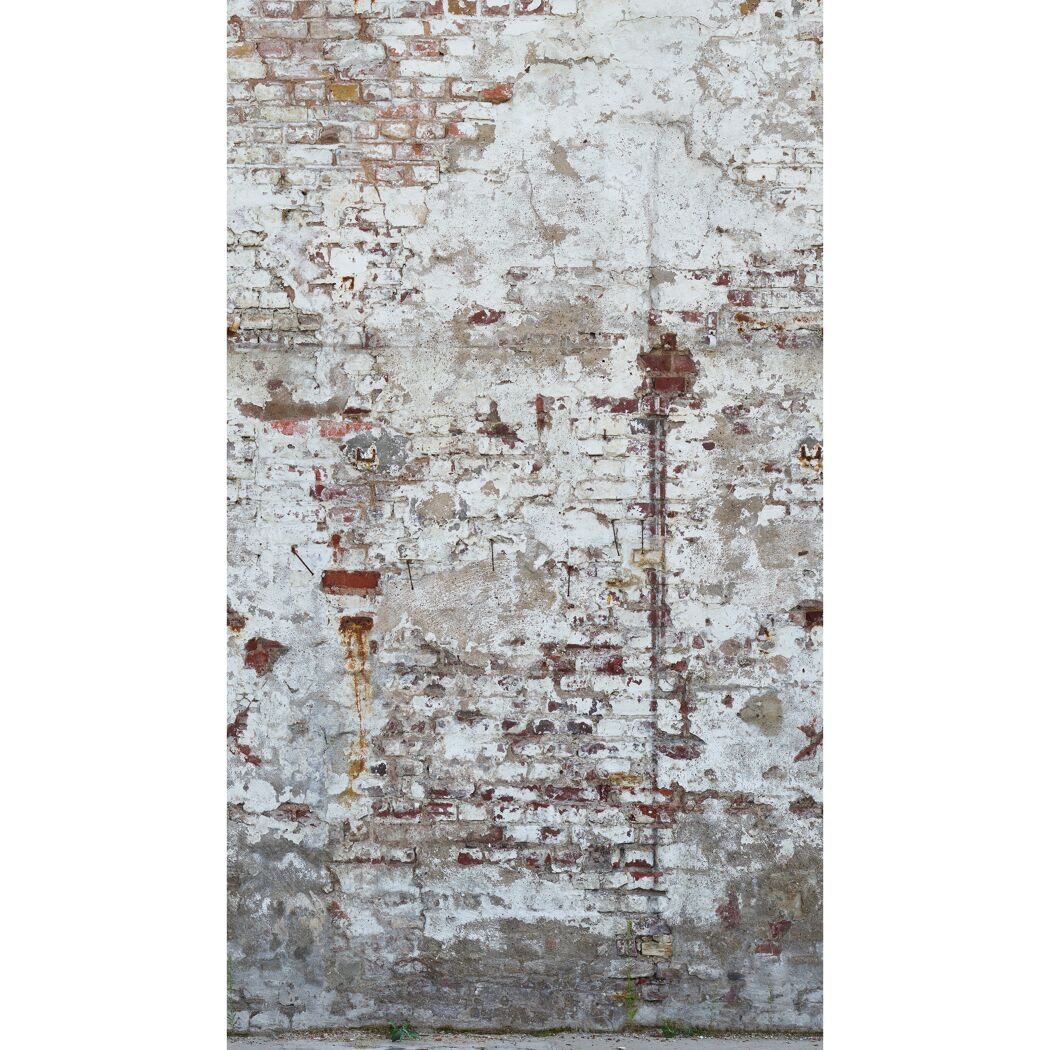 Verwitterte Backsteinwand
