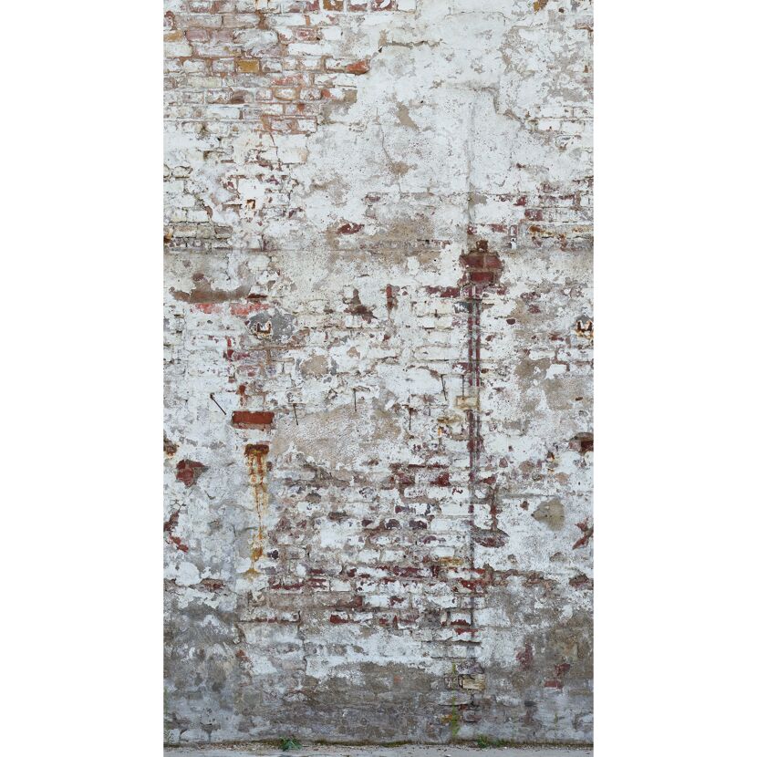Verwitterte Backsteinwand