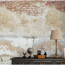 Verkleinertes Bild von Vliestapete 'The Wall II' Vintage Beton grau 3-teilig 159 x 280 cm