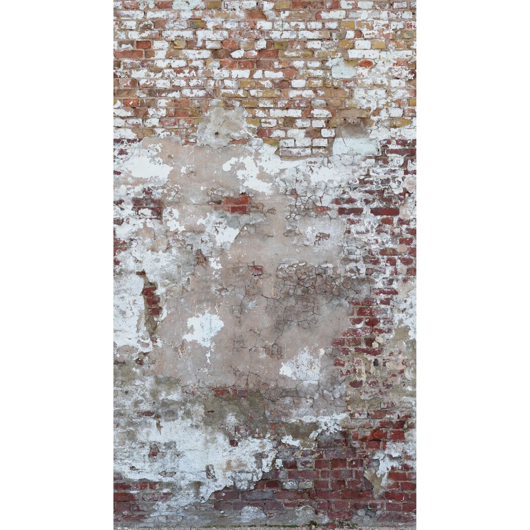 Verwitterte Backsteinwand