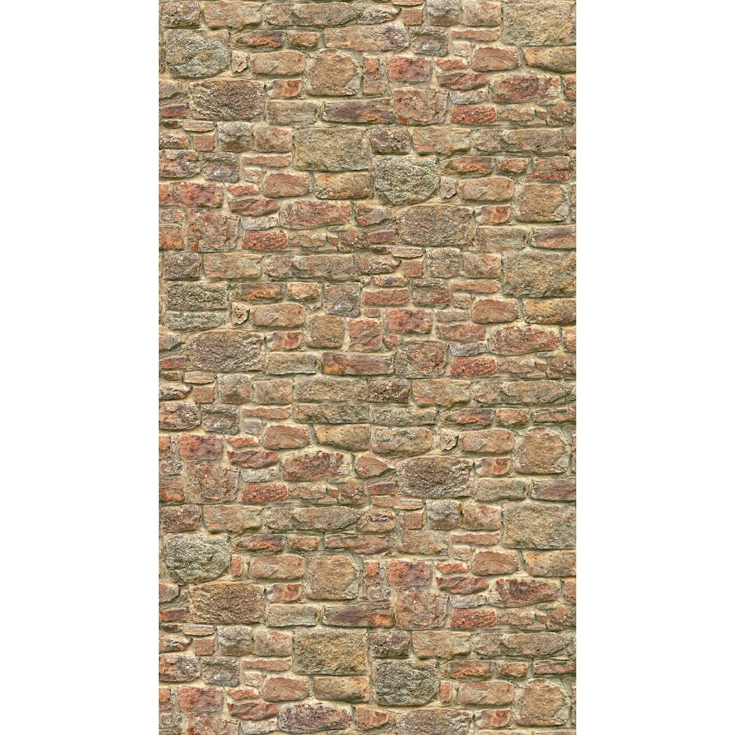 Rustikale Steinwand