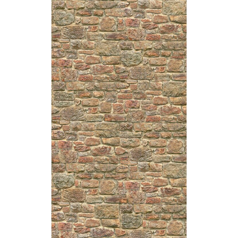 Rustikale Steinwand