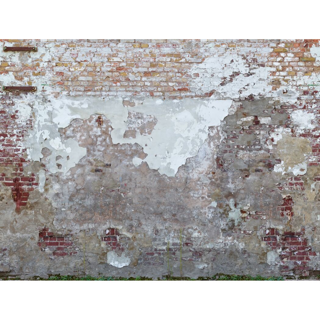 Verwitterte Backsteinwand