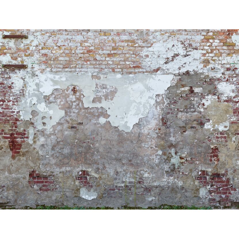 Verwitterte Backsteinwand