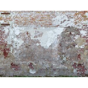 Vliestapete 'The Wall II' Ziegelstein grau 7-teilig 3,71 x 2,80 m