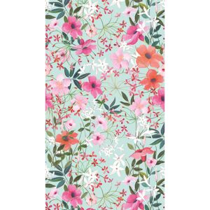 Vliestapete 'The Wall II' Blütenranke pink 3-teilig 1,59 x 2,80 m