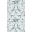 Vliestapete 'The Wall II' Giraffe Zebra türkis 3-teilig 1,59 x 2,80 m