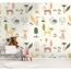 Vliestapete 'The Wall II' Kinder Füchse beige 3-teilig 1,59 x 2,80 m