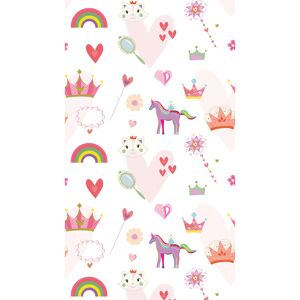 Vliestapete 'The Wall II' Kinder Einhorn rosa 3-teilig 1,59 x 2,80 m