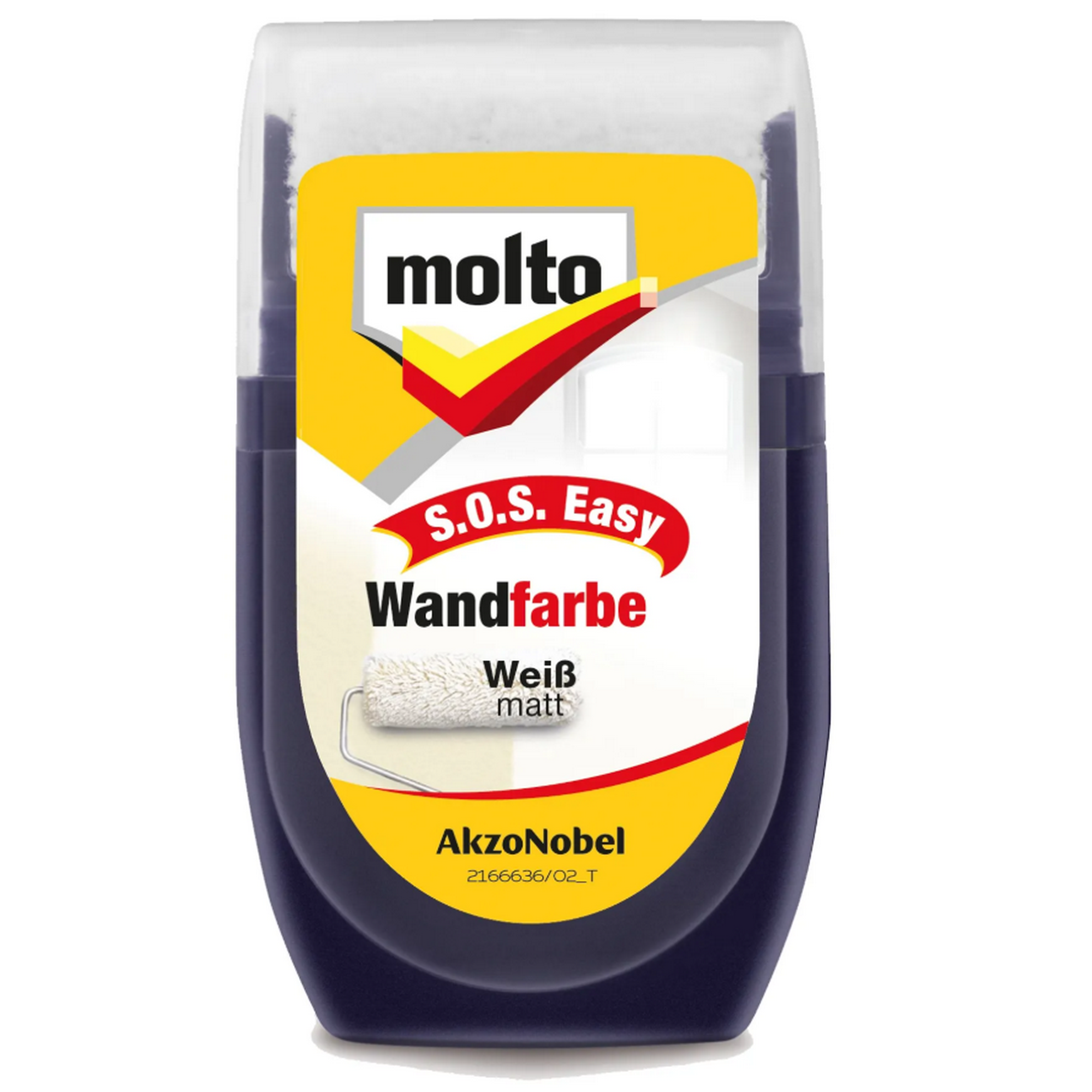 Wandfarbe 'S.O.S. Easy' weiß 30 ml