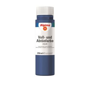 Voll- und Abtönfarbe 'Mystery Blue' dunkelblau 250 ml