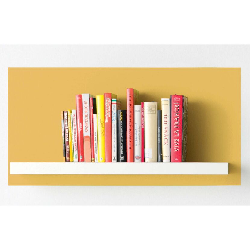 Bücherregal mit Kochbüchern