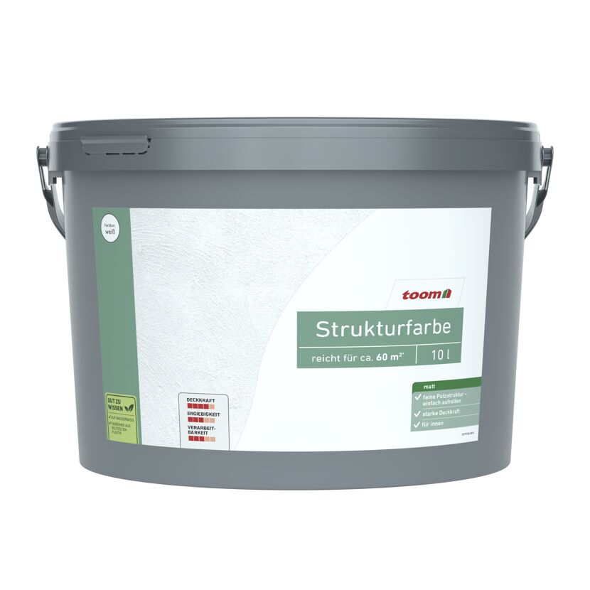 Strukturfarbe matt 10 l
