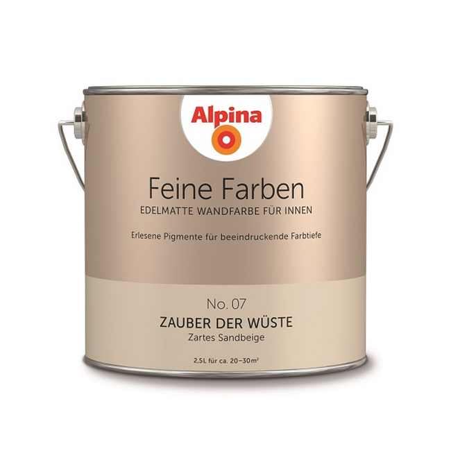 Bild von Feine Farben 'Zauber der Wüste' beige matt 2,5 l