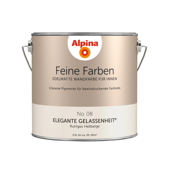 Bild von Feine Farben 'Elegante Gelassenheit' hellbeige matt 2,5 l