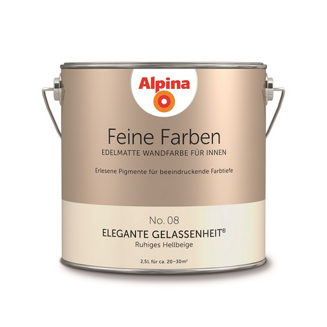 Bild von Feine Farben 'Elegante Gelassenheit' hellbeige matt 2,5 l