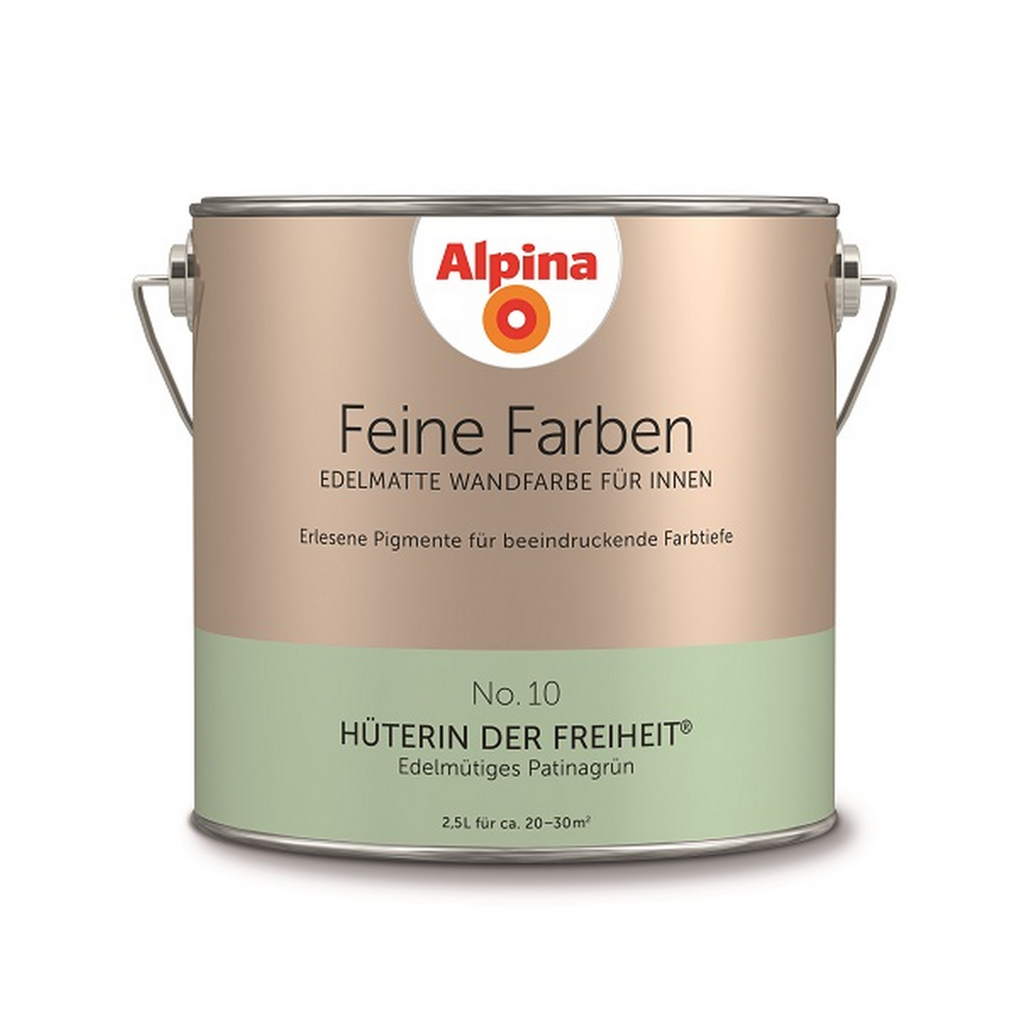 Feine Farben 'Hüterin der Freiheit' patinagrün matt 2,5 l + product picture