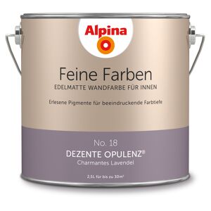 Wandfarbe 'Feine Farben' No. 18 'Dezente Opulenz', lavendel, 2,5 l