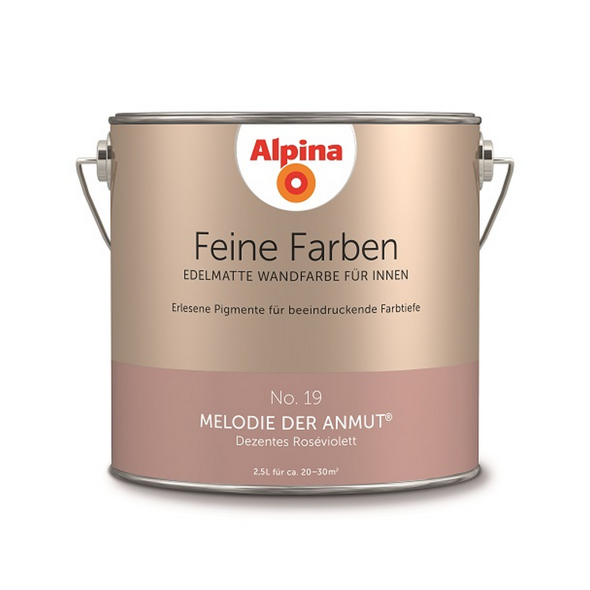 Feine Farben 'Melodie der Anmut' altrosa matt 2,5 l + product picture