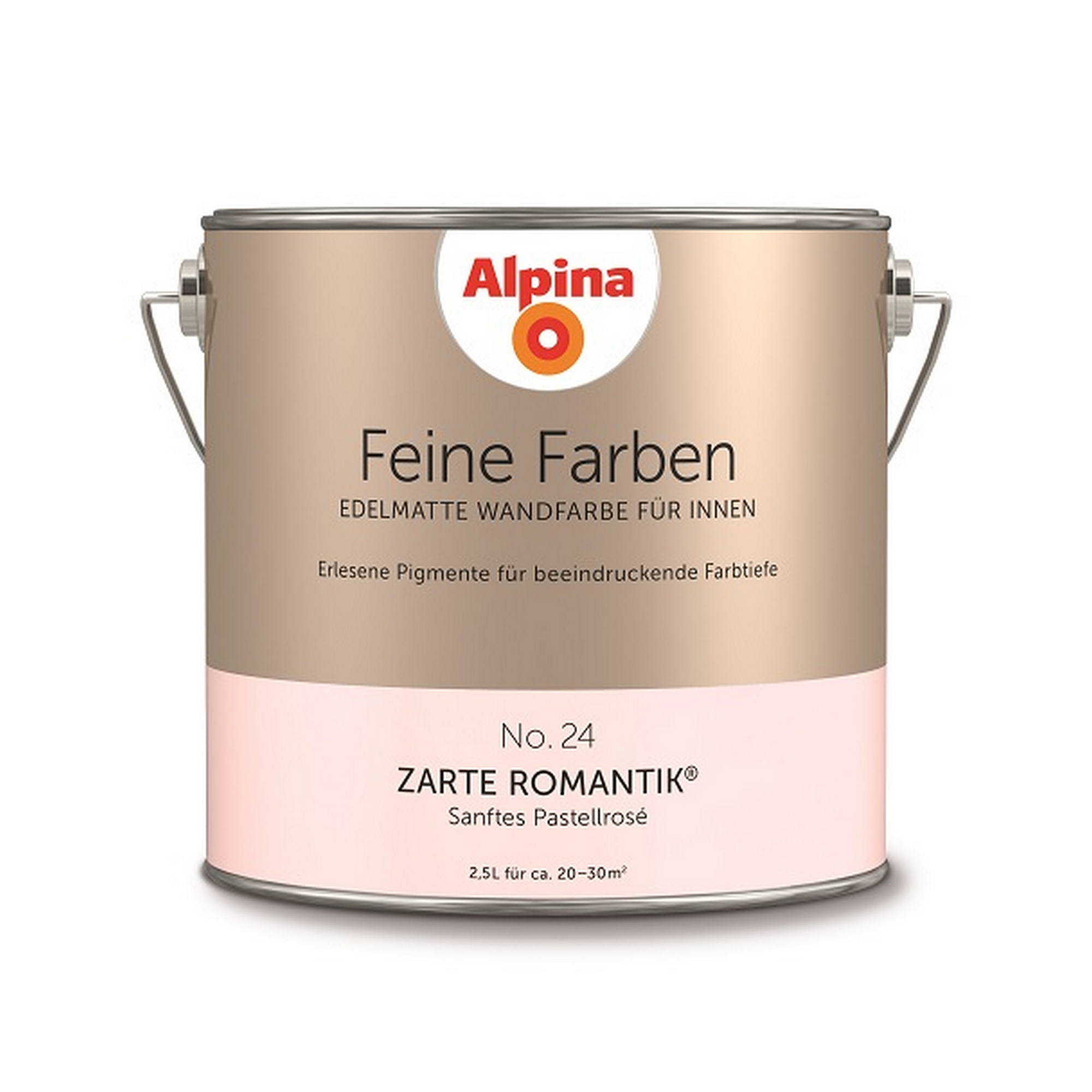 Feine Farben 'Zarte Romantik' pastellrosa matt 2,5 l + product picture