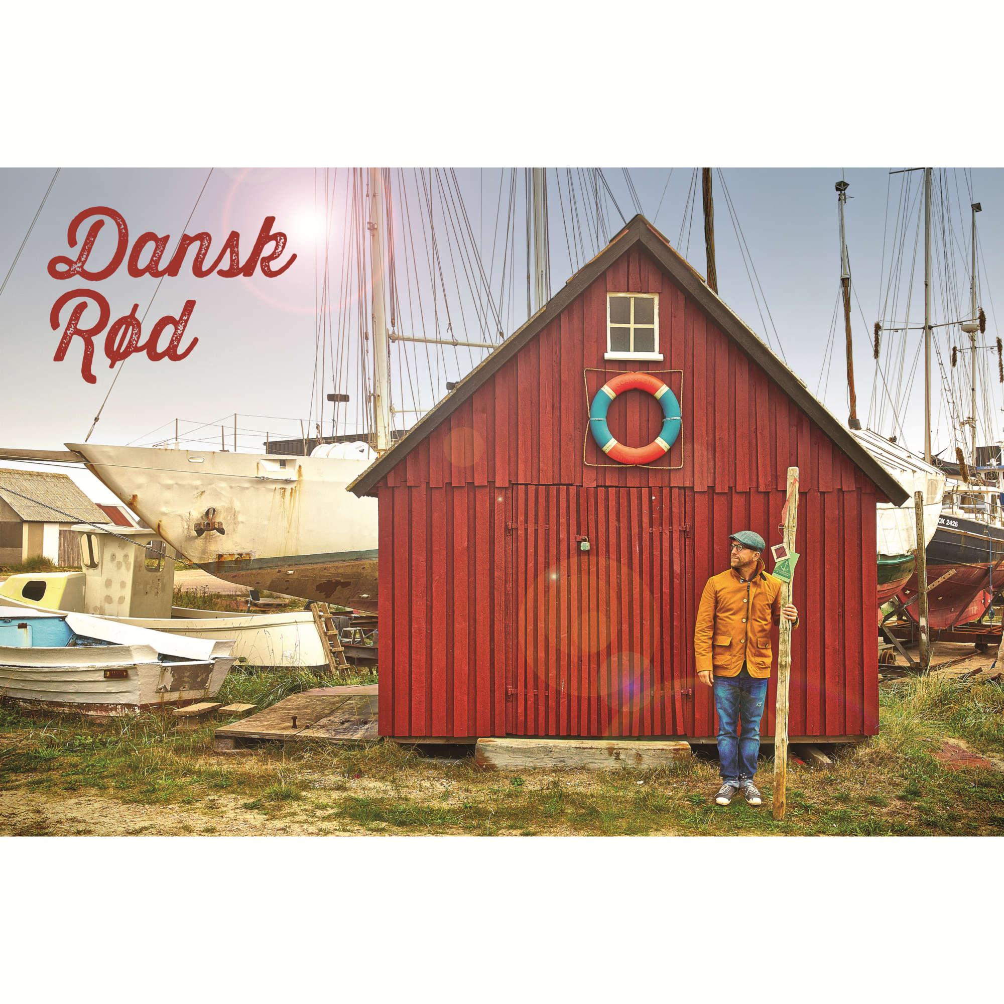 Wandfarbe 'Dansk Rod' rostrot matt 2,5 l + product picture