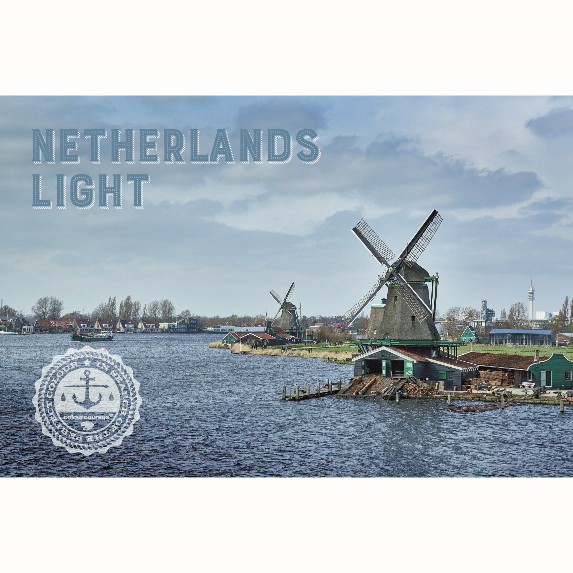 Wandfarbe 'Netherlands Light' hellblau matt 2,5 l + product picture