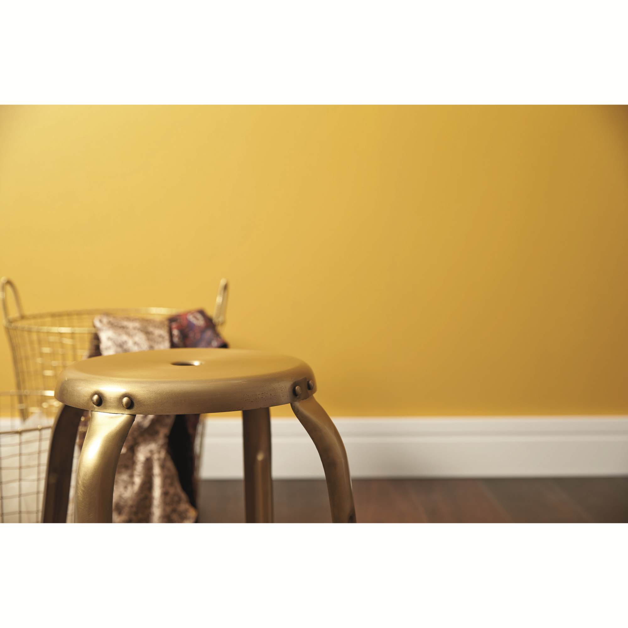 Wandfarbe 'Oro Antico' goldgelb matt 2,5 l + product picture