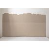 Teilweise gestrichene Wand in Coffee Cream
