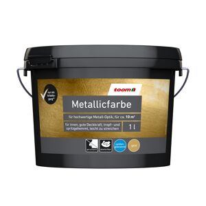Metallicfarbe Gold 1 l