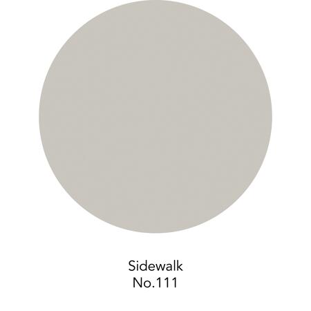 4. Bild von Wandfarbe 'Sidewalk No. 111' grau matt 2,5 l