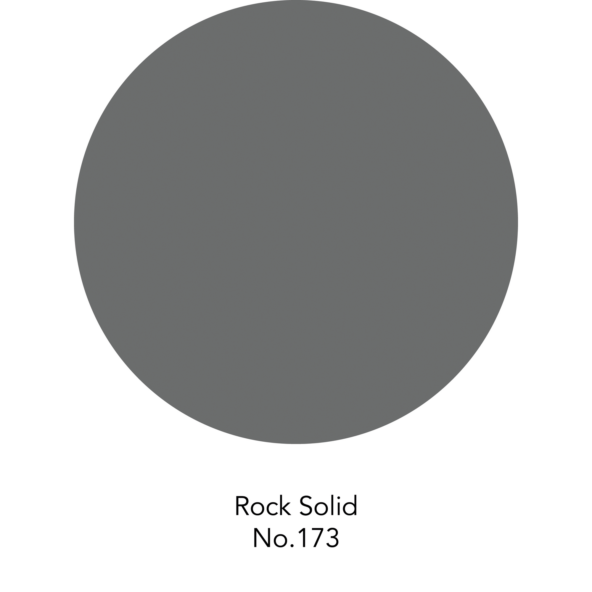 Wandfarbe 'Rock Solid No. 173' grau matt 2,5 l + product picture