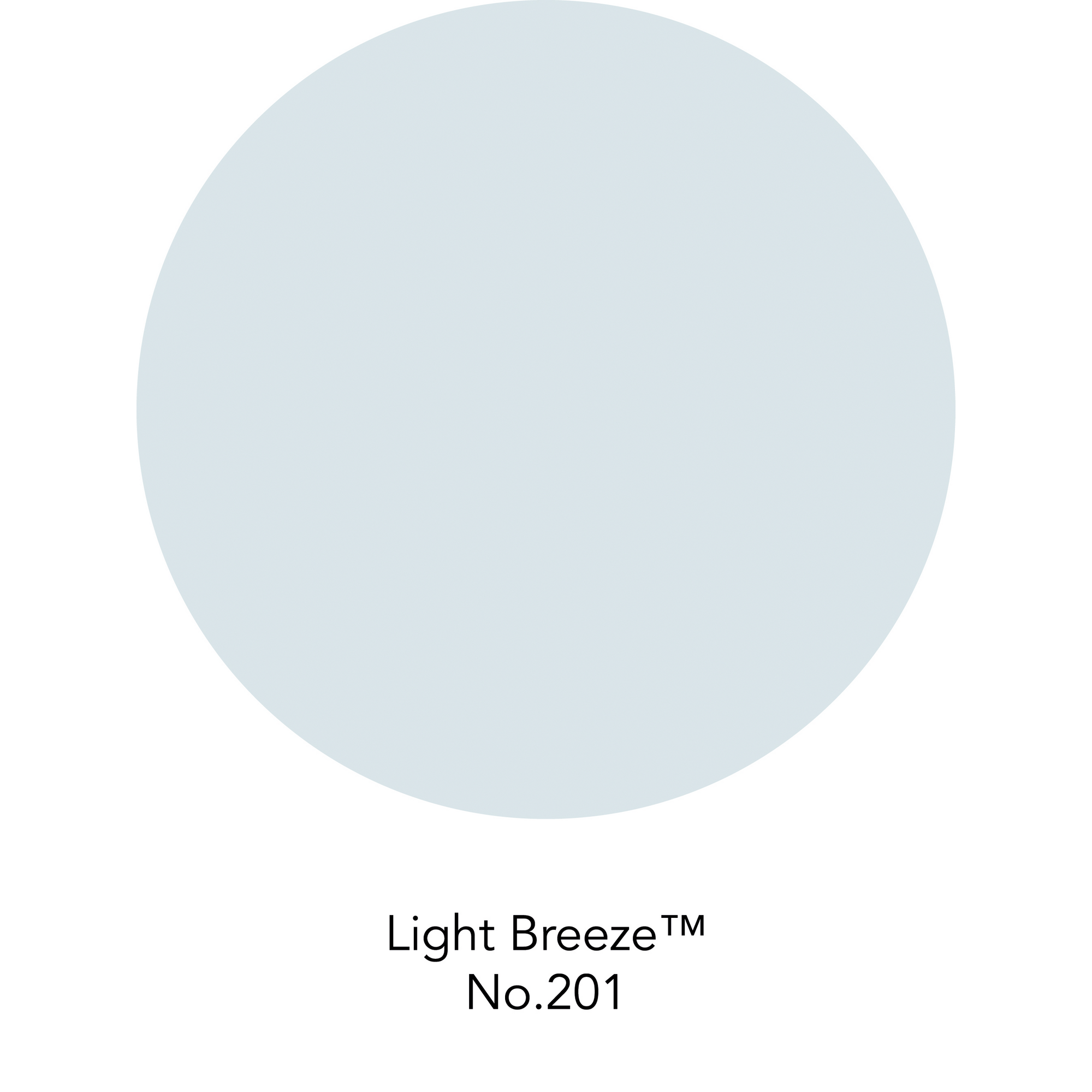 Wandfarbe 'Light Breeze No. 201' blau matt 2,5 l + product picture