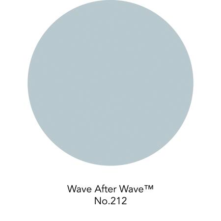 4. Bild von Wandfarbe 'Wave After Wave No. 212' blau matt 2,5 l