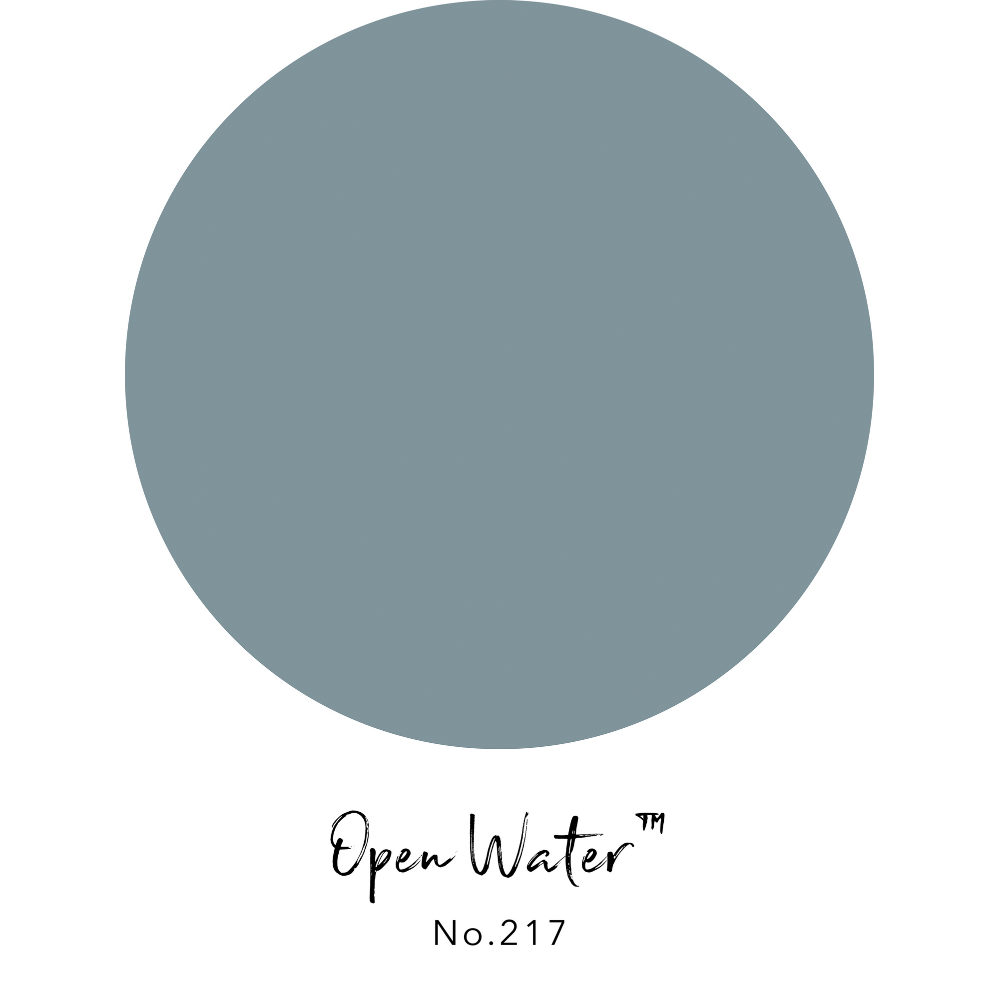 Wandfarbe 'Open Water No. 217' blau matt 2,5 l + product picture