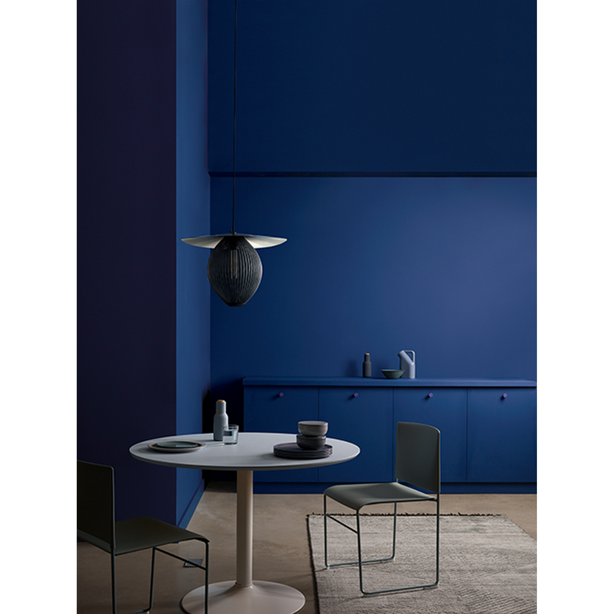 Wandfarbe 'Into The Blue No. 251' blau matt 2,5 l + product picture