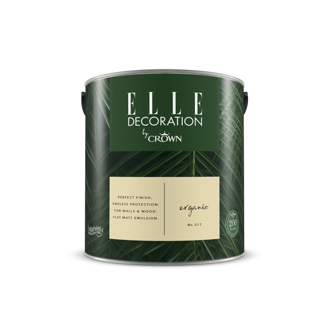 Bild von Wandfarbe 'Organic No. 317' sandfarben matt 2,5 l