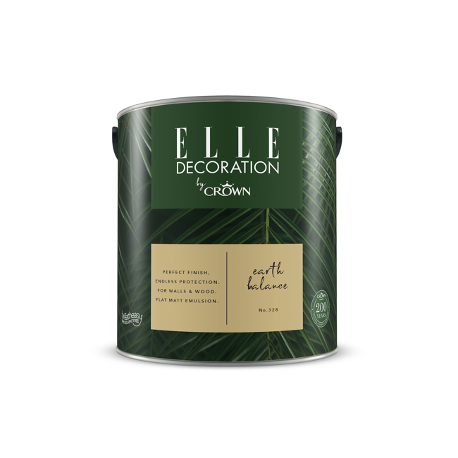 Bild von Wandfarbe 'Earth Balance No. 328' sandfarben matt 2,5 l