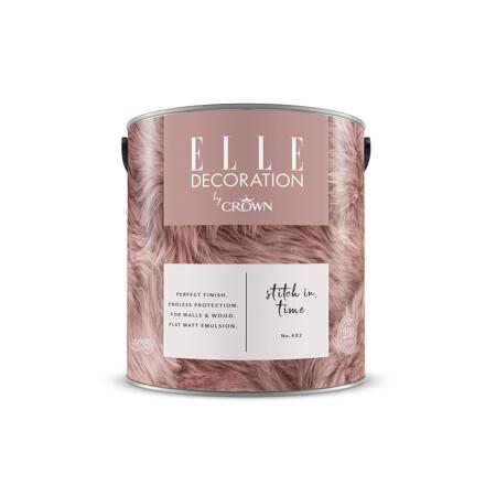 2. Bild von Wandfarbe 'Stitch In Time No. 402' pastellrosa matt 2,5 l
