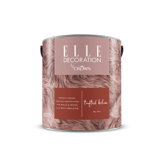 Bild von Wandfarbe 'Tufted Kilim No. 492' rostrot matt 2,5 l