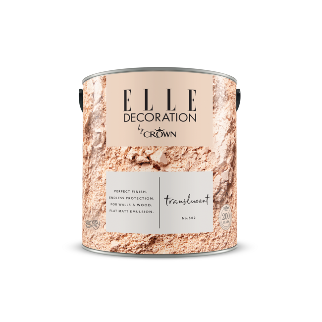 Bild von Wandfarbe 'Translucent No. 502' hellgrau matt 2,5 l
