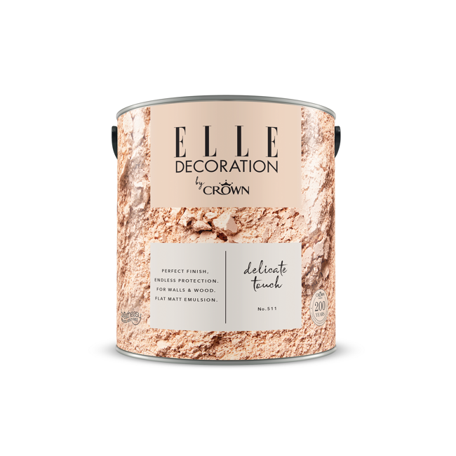 Bild von Wandfarbe 'Delicate Touch No. 511' beige matt 2,5 l