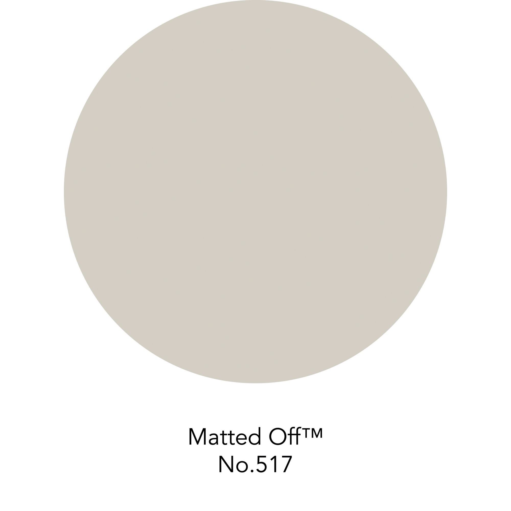Wandfarbe 'Matted Off No. 517' grau matt 2,5 l + product picture