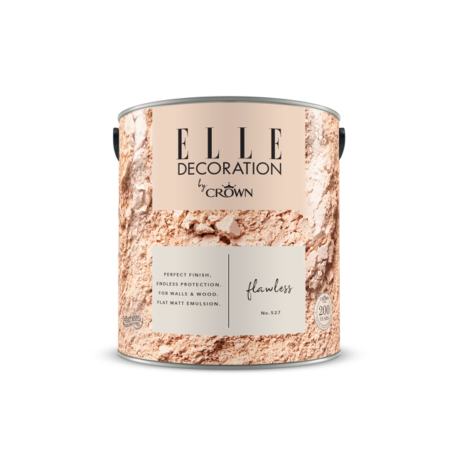 Bild von Wandfarbe 'Flawless No. 527' beige matt 2,5 l