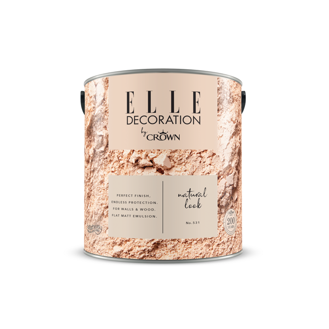 Bild von Wandfarbe 'Natural Look No. 531' beige matt 2,5 l